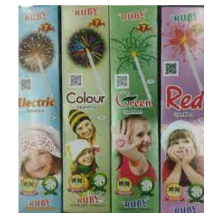 7 CM COLOUR SPARKLERS