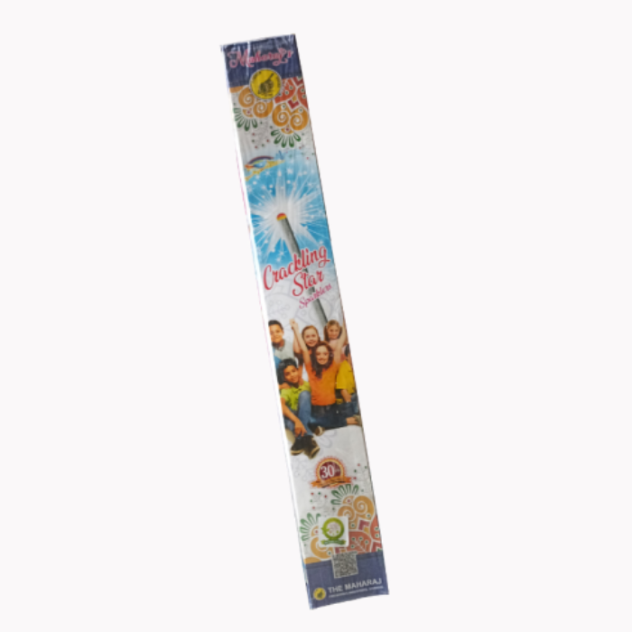 30 CM CRACKLING STAR SPARKLERS 2BOXES