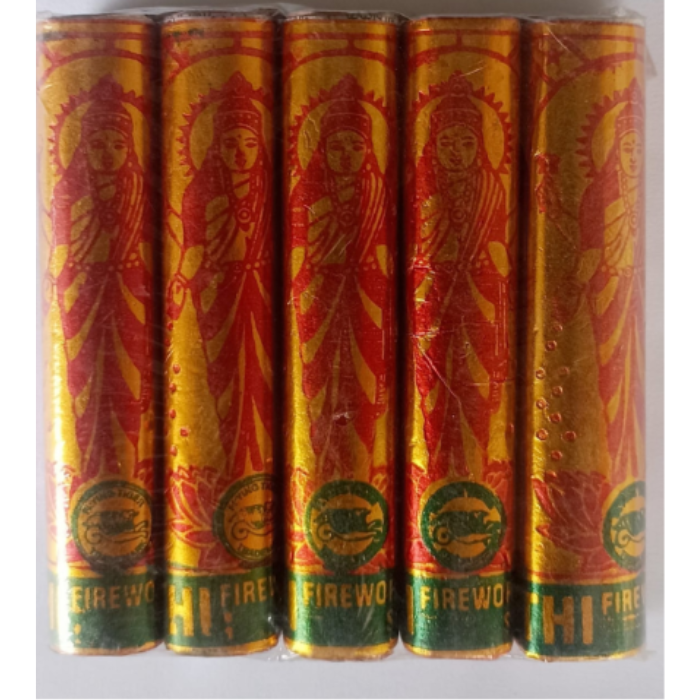 4" Lakshmi Gold Crackers